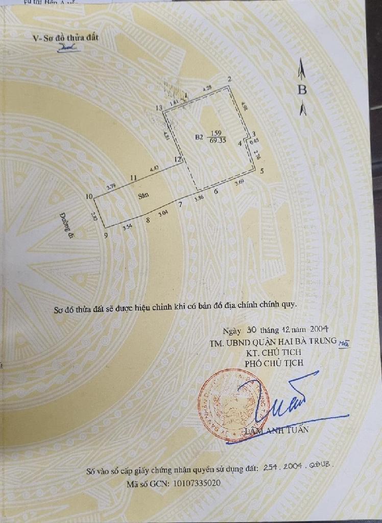 Bán nhà Dương Văn Bé - diện tích 70m2 3 tầng - Nhà rộng, có sân vườn, gần phố - giá 14,6 tỷ