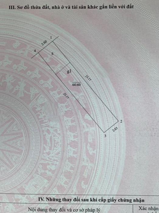 Bán nhà Triều Khúc - diện tích 60.6m2 1 tầng - Ngõ 42 đẹp, ô tô tránh - giá 6,5 tỷ