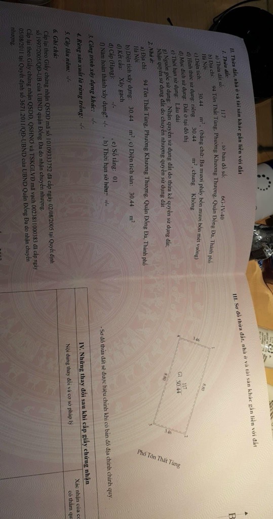 Bán nhà Tôn Thất Tùng - diện tích 55m2 1 tầng - Cực phẩm mặt phố - giá 18 tỷ