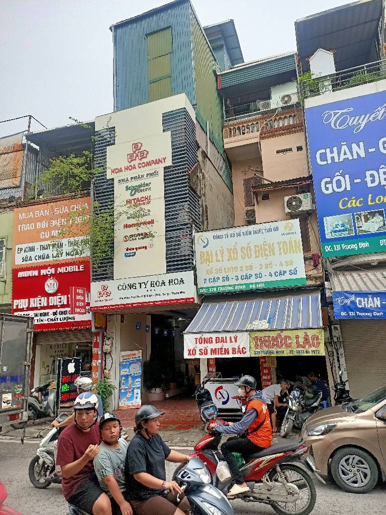 Bán nhà Trương Định - diện tích 59m2 4 tầng - Mặt phố kinh doanh - giá 22,5 tỷ