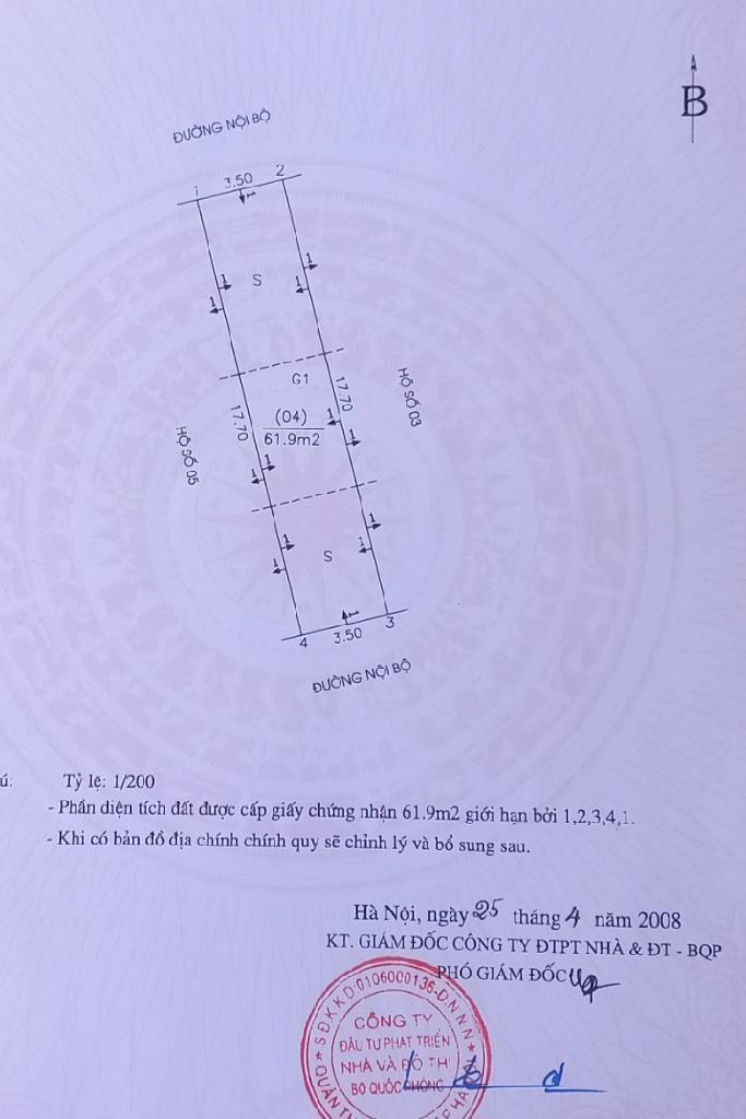 Bán nhà Bùi Xương Trạch - diện tích 62m2 1 tầng - Ô TÔ - giá 15 tỷ