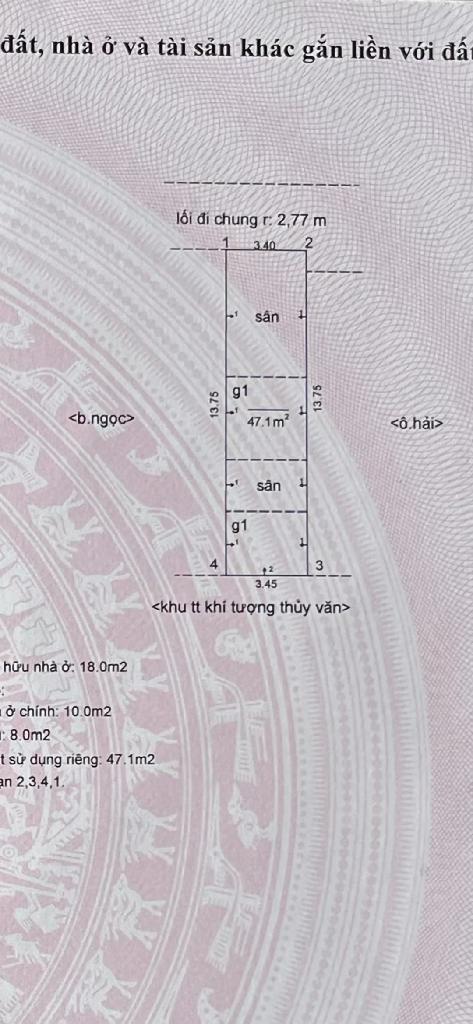 Bán nhà Nguyễn Chí Thanh - diện tích 47m2 2 tầng - Ô tô lùi cửa - giá 16,8 tỷ