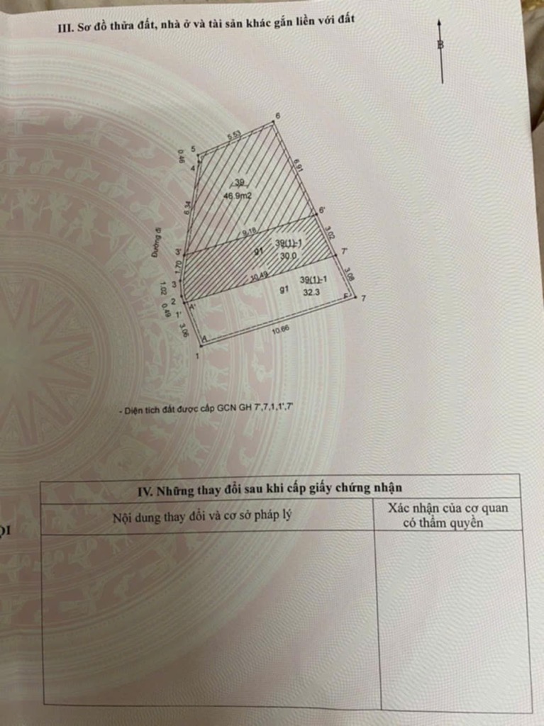 Bán nhà Hoàng Mai - diện tích 32,3m2 5 tầng - Đầu ngõ 169 Hoàng Mai - giá 7,2 tỷ