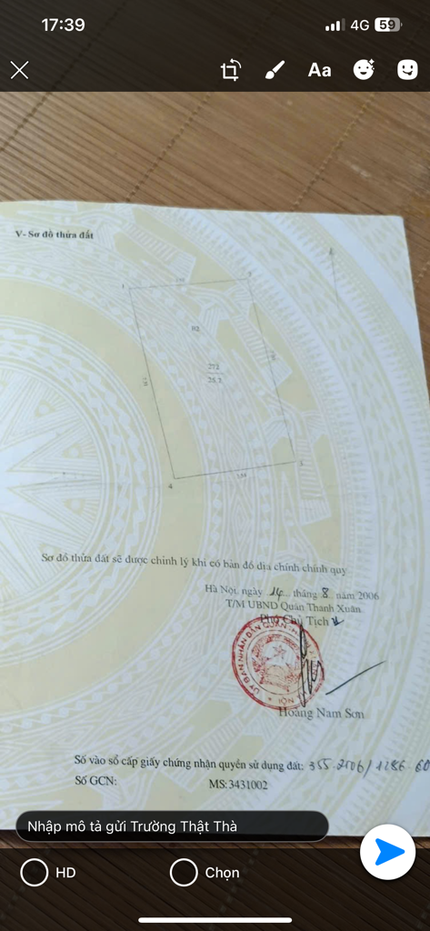 Bán nhà Chính Kinh - diện tích 26m2 3 tầng - Kinh doanh ô tô, 70m ra phố lớn - giá 10 tỷ