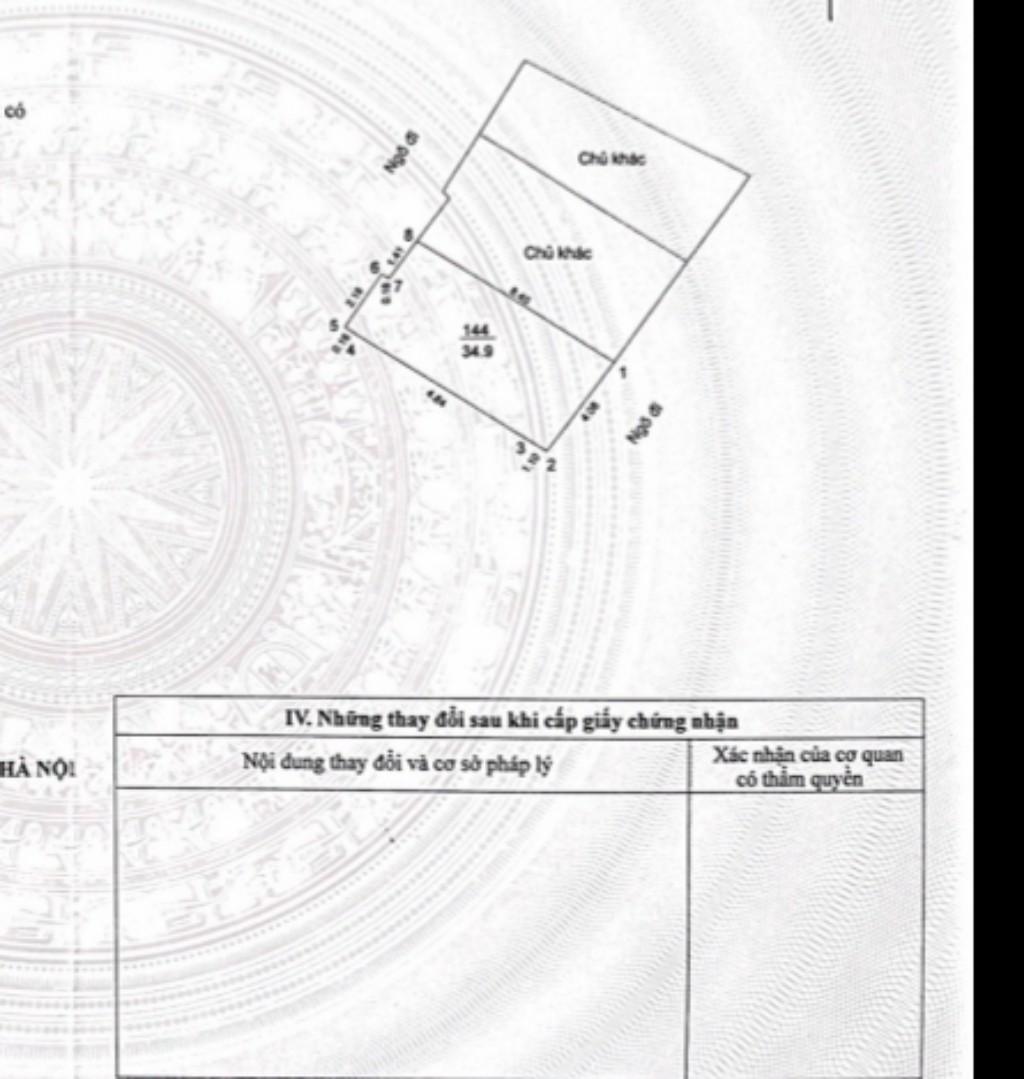 Bán nhà Hồng Mai - diện tích 34,9m2 6 tầng - Ô TÔ TRÁNH - giá 16,8 tỷ