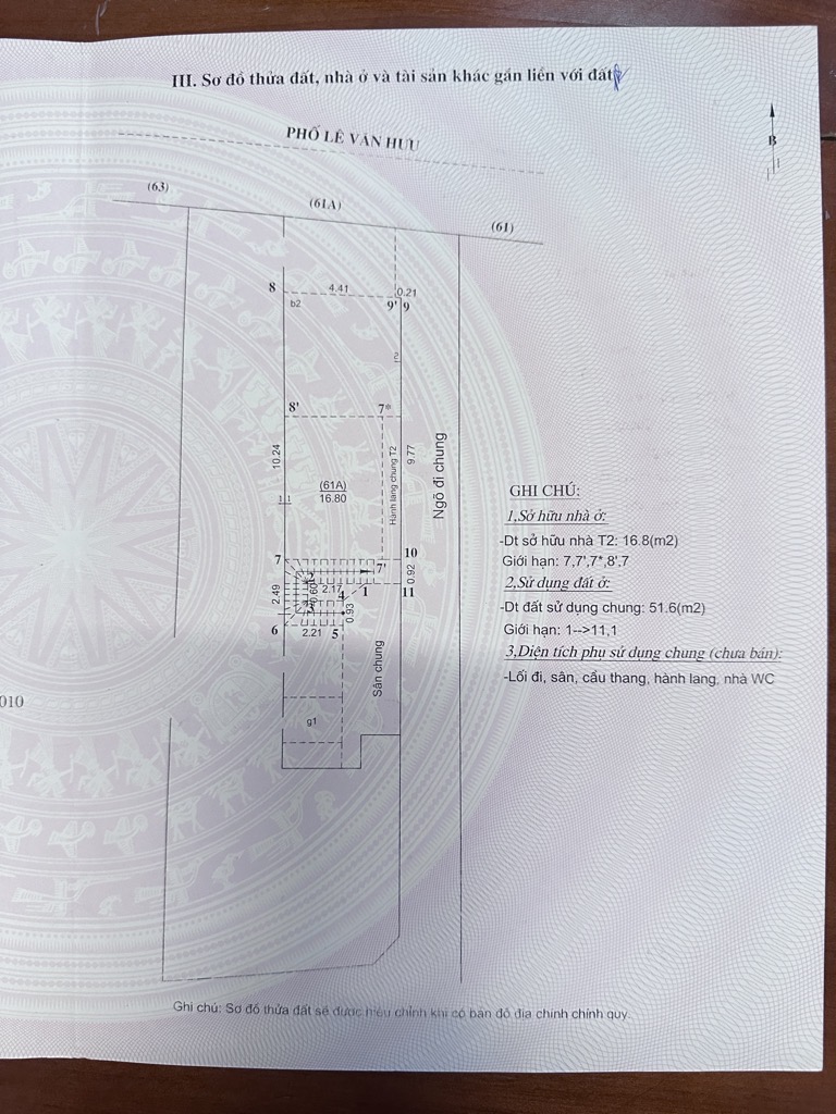 Bán nhà Lê Văn Hưu - diện tích 76.2m2 2 tầng - Lô góc, kinh doanh sầm uất - giá 16 tỷ