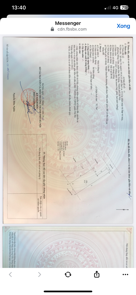 Bán nhà Đại La - diện tích 37.2m2 3 tầng - Ngõ thông, thoáng - giá 8,5 tỷ