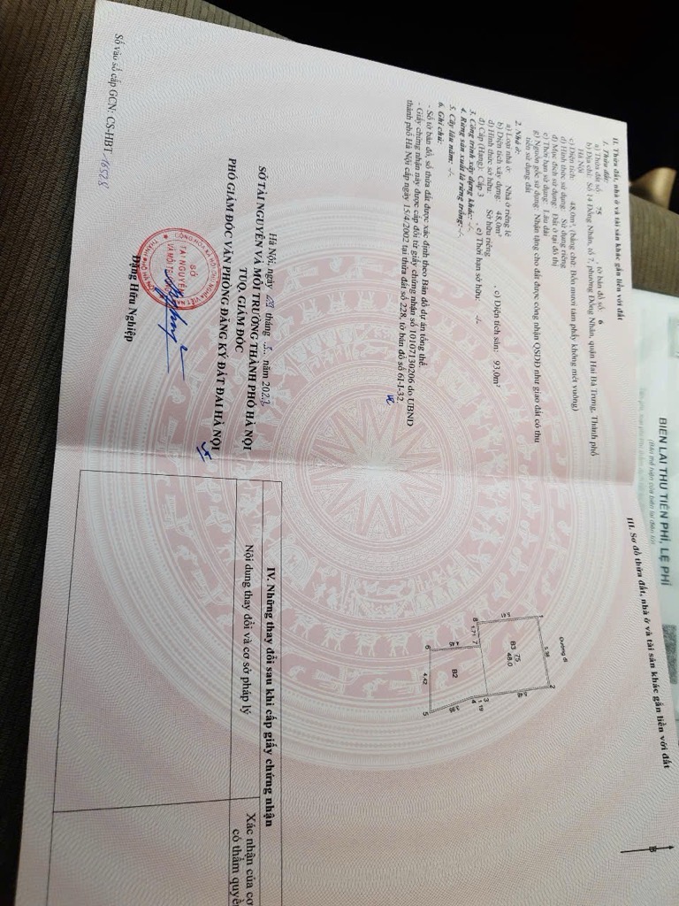 Bán nhà Đồng Nhân - diện tích 48m2 3 tầng - Ngõ thông, mặt tiền rộng - giá 12,5 tỷ