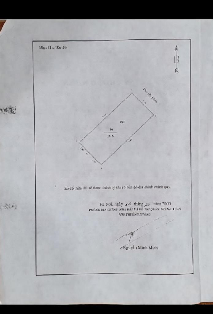 Bán nhà Hạ Đình - diện tích 24.5m2 2 tầng - Mặt phố - giá 7,35 tỷ