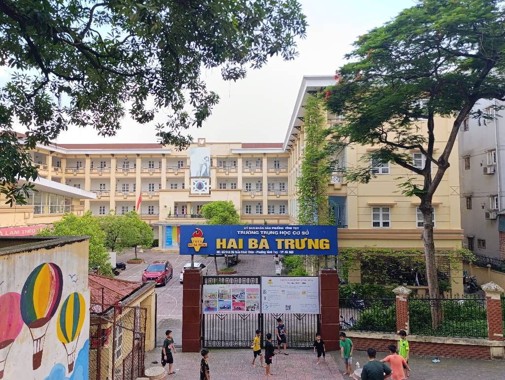 Bán nhà Trần Khát Chân - Lương Yên - Lãng Yên  - 43m2 4 tầng - mặt tiền rộng - nhỉnh 7,5 tỷ