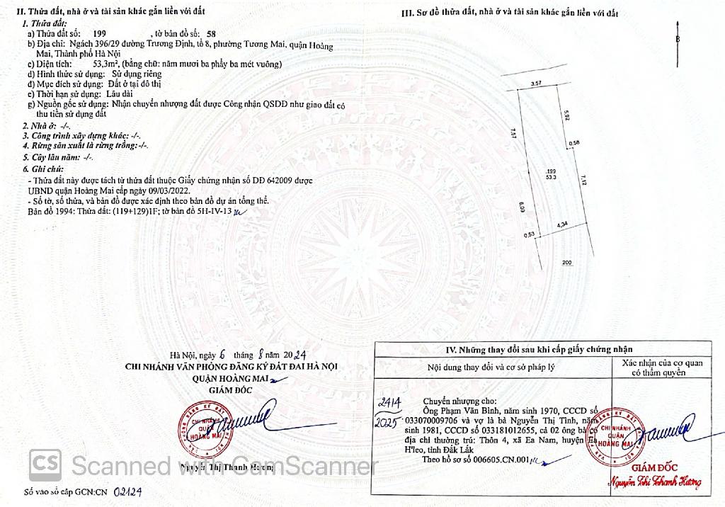 Bán nhà Trương Định - diện tích 53,3m2 5 tầng - Ô TÔ ĐỖ GẦN - giá 13,5 tỷ