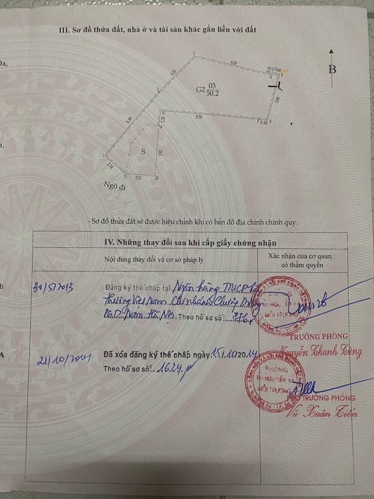 Bán nhà Hòa Bình - diện tích 50m2 2 tầng - Mặt ngõ thông trung tâm Đống Đa - giá 11,3 tỷ