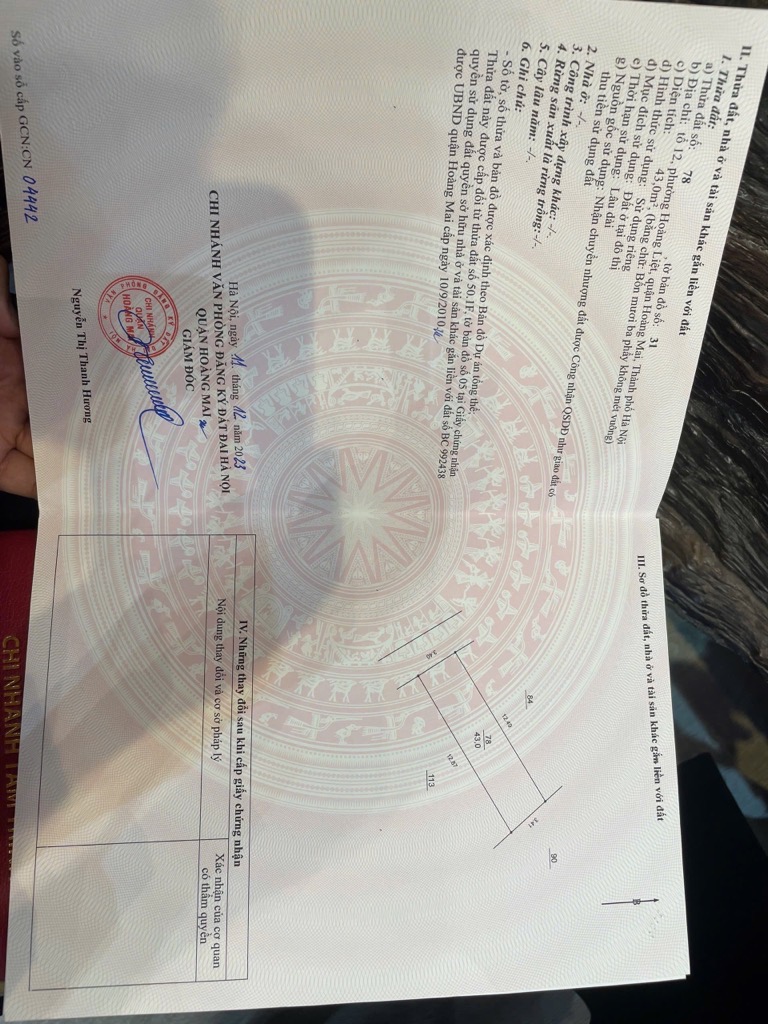 Bán nhà Bán đảo Linh Đàm - diện tích 50m2 5 tầng - ô tô hai tránh trước cửa nhà - giá 15,6 tỷ