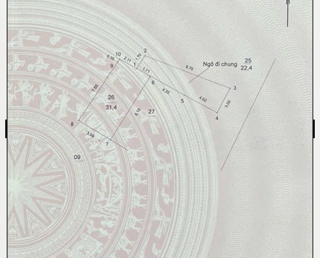 Bán nhà Ngõ Chùa Hưng Ký - diện tích 32m2 5 tầng - Ô tô đỗ cửa - giá 8,5 tỷ