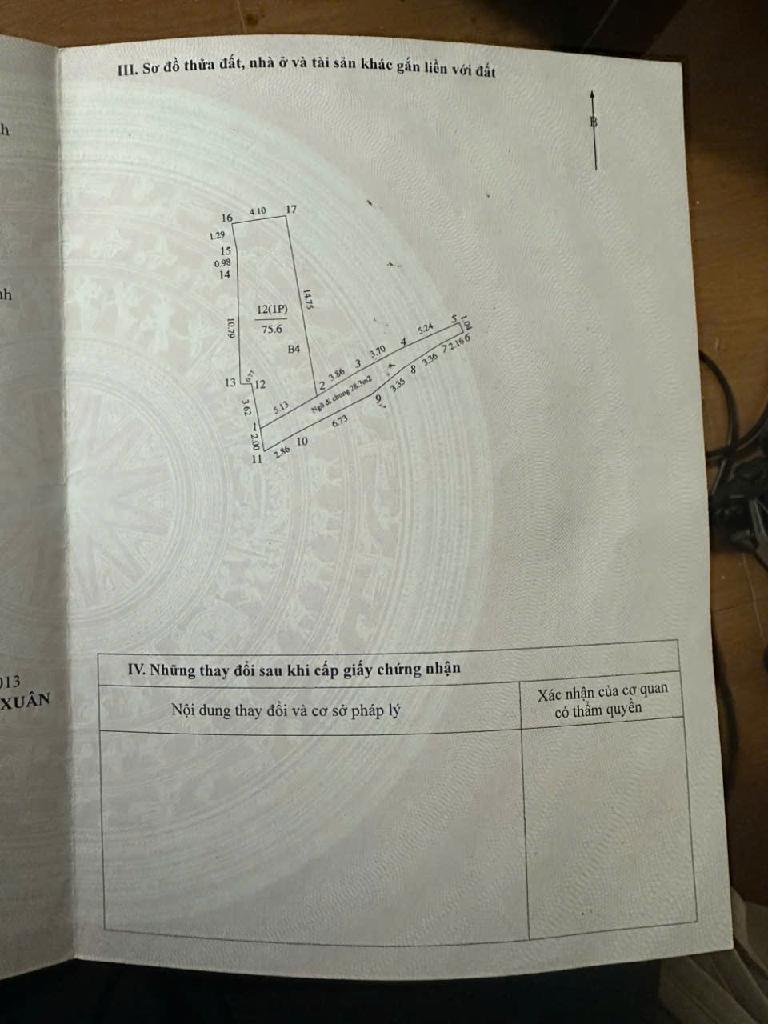 Bán nhà Triều Khúc - diện tích 75,6m2 4 tầng - ô tô đỗ cửa - giá 16 tỷ