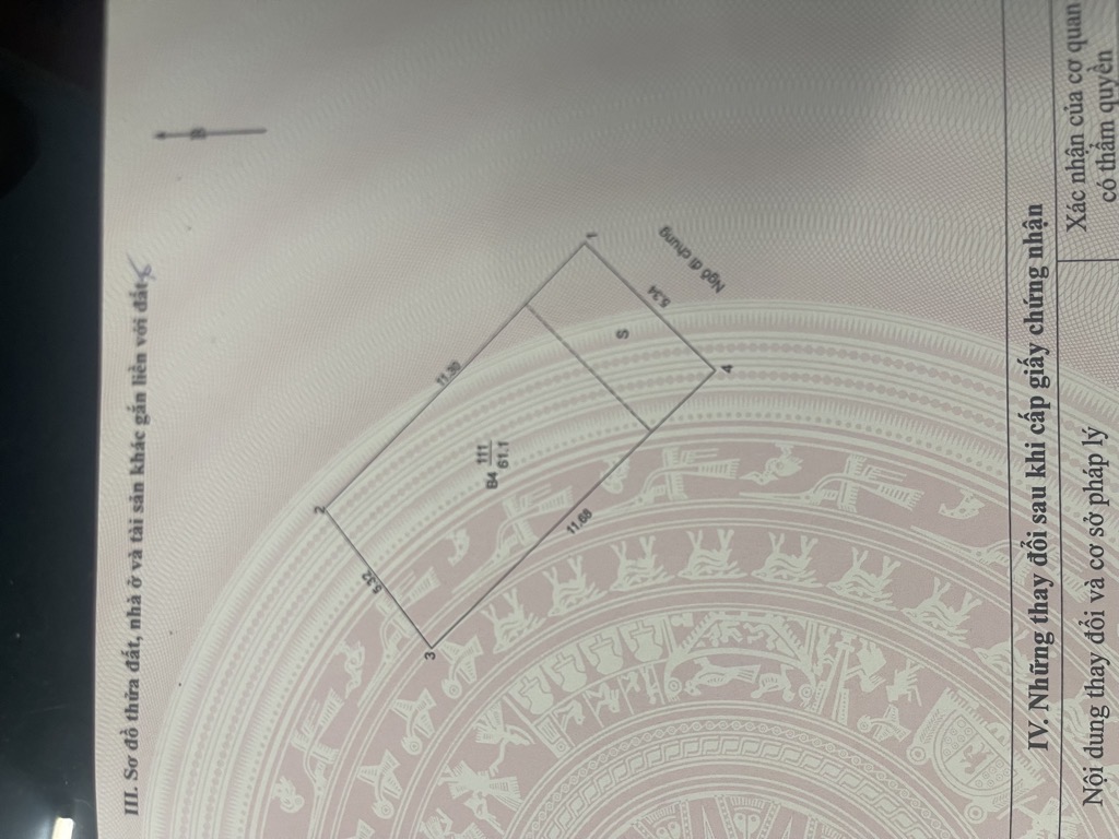 Bán nhà Thái Hà - diện tích 61m2 4 tầng - ngõ thoáng - giá 19 tỷ