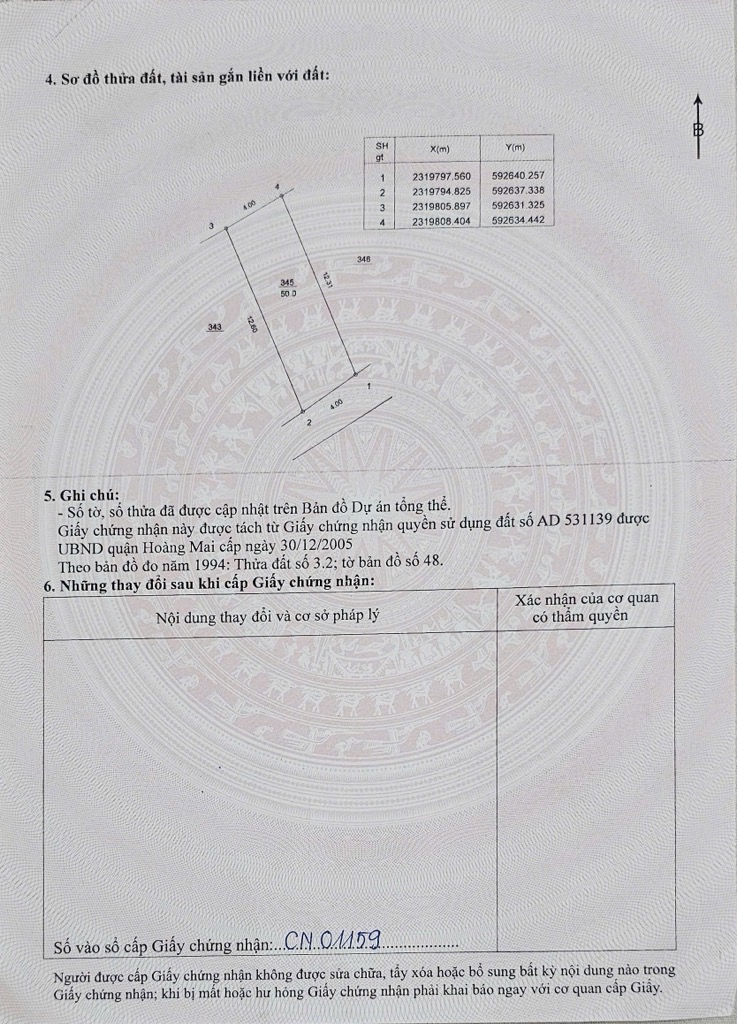 Bán nhà Thúy Lĩnh - diện tích 100m2 1 tầng - Mảnh đất đẹp - giá 21,85 tỷ