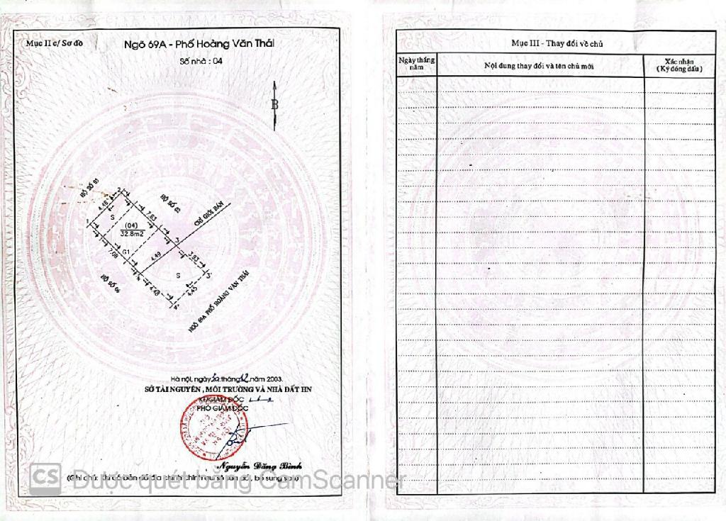 Bán nhà Hoàng Văn Thái - diện tích 33m2 4 tầng - Ô tô tránh - giá 13,2 tỷ
