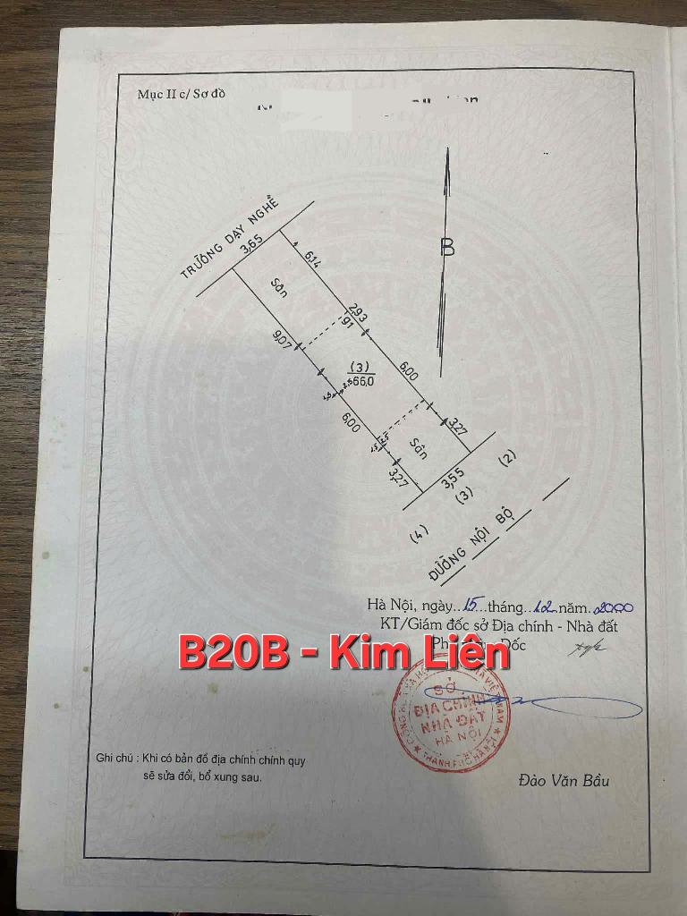 Bán nhà Lương Định Của - diện tích 66m2 3 tầng - Ô TÔ TRÁNH - giá 10,6 tỷ