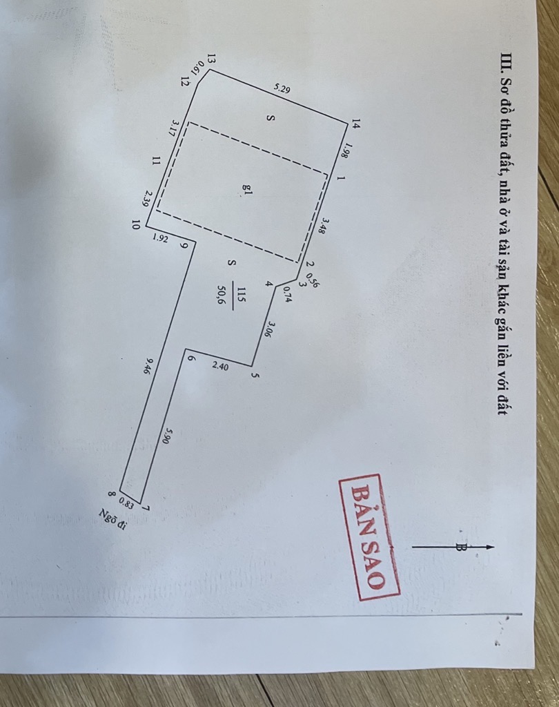 Bán nhà Giếng Mứt - diện tích 50.6m2 6 tầng - Cửa ngõ chợ Mơ - giá 10,5 tỷ