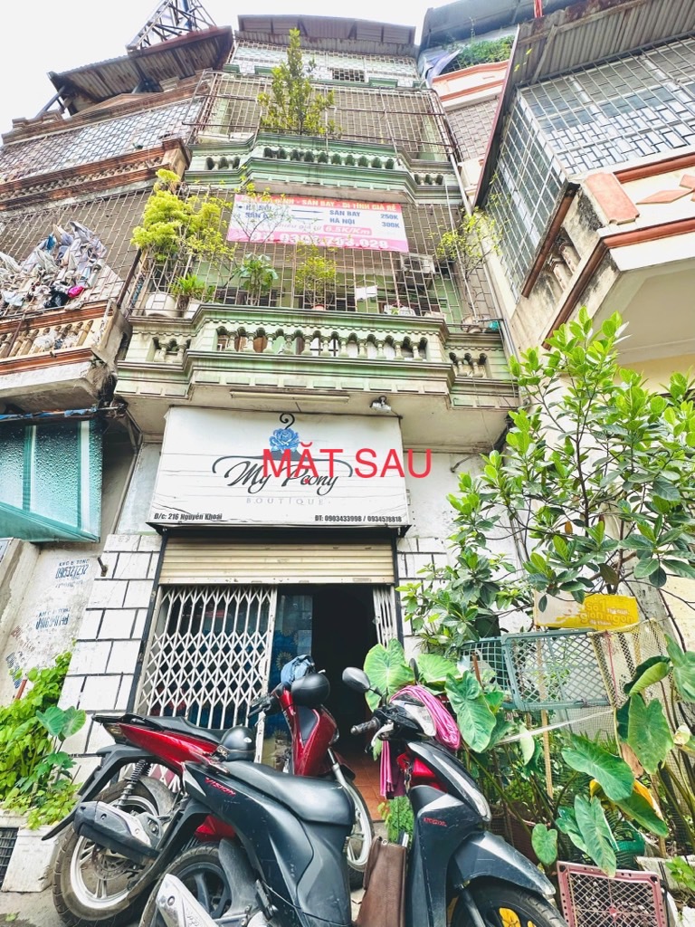 Bán nhà Đê Trần Khát Chân - diện tích 54m2 4 tầng - 2 mặt tiền kinh doanh - giá 15 tỷ