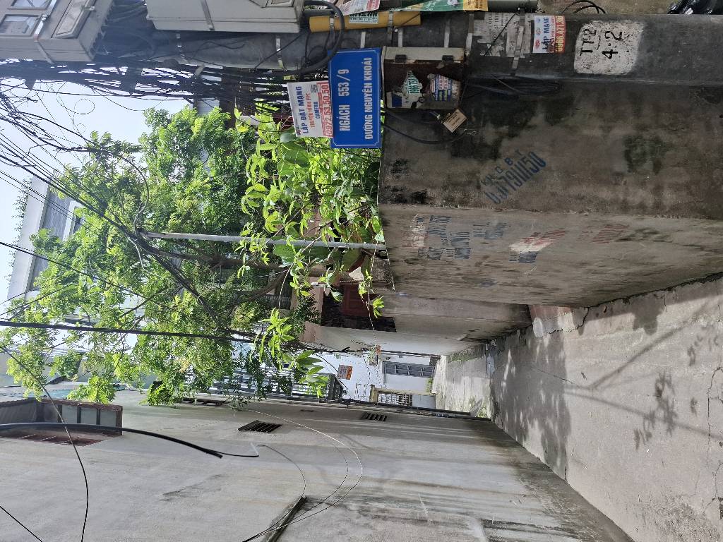 Bán nhà Nguyễn Khoái - diện tích 231m2 1 tầng - ngõ 553 - giá 17 tỷ