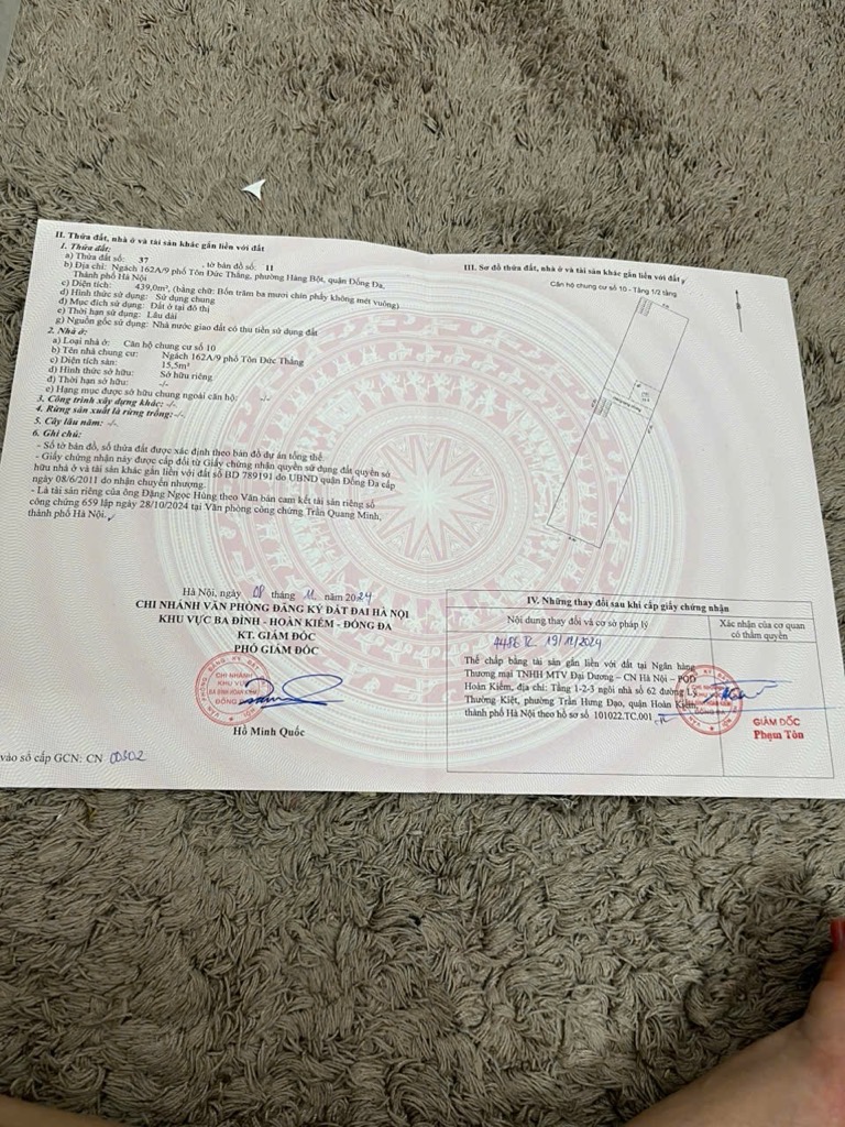 Bán nhà Tôn Đức Thắng - diện tích 15,5m2 1 tầng - Cực Hiếm - giá 3,15 tỷ