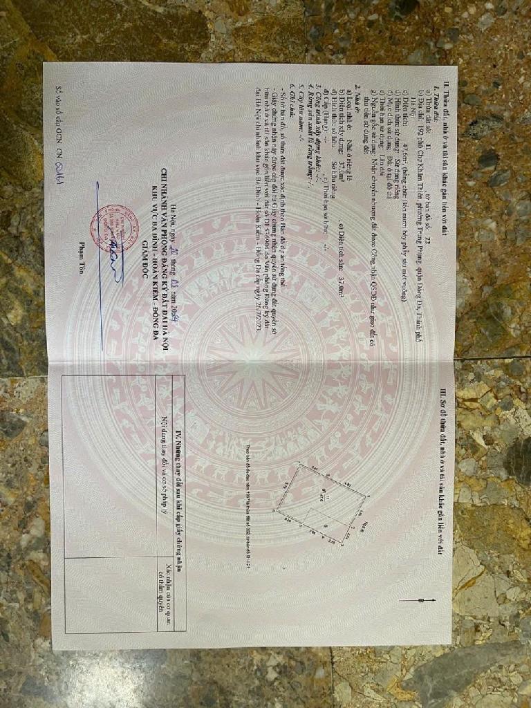 Bán nhà Ngõ Chợ Khâm Thiên - diện tích 48m2 7 tầng - Cực hiếm - giá 15,1 tỷ