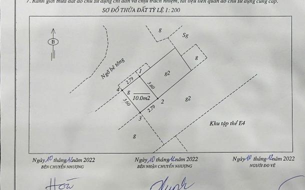 Bán nhà Lương Thế Vinh - diện tích 14m2 2 tầng - ô tô đỗ cửa - giá 1,48 tỷ