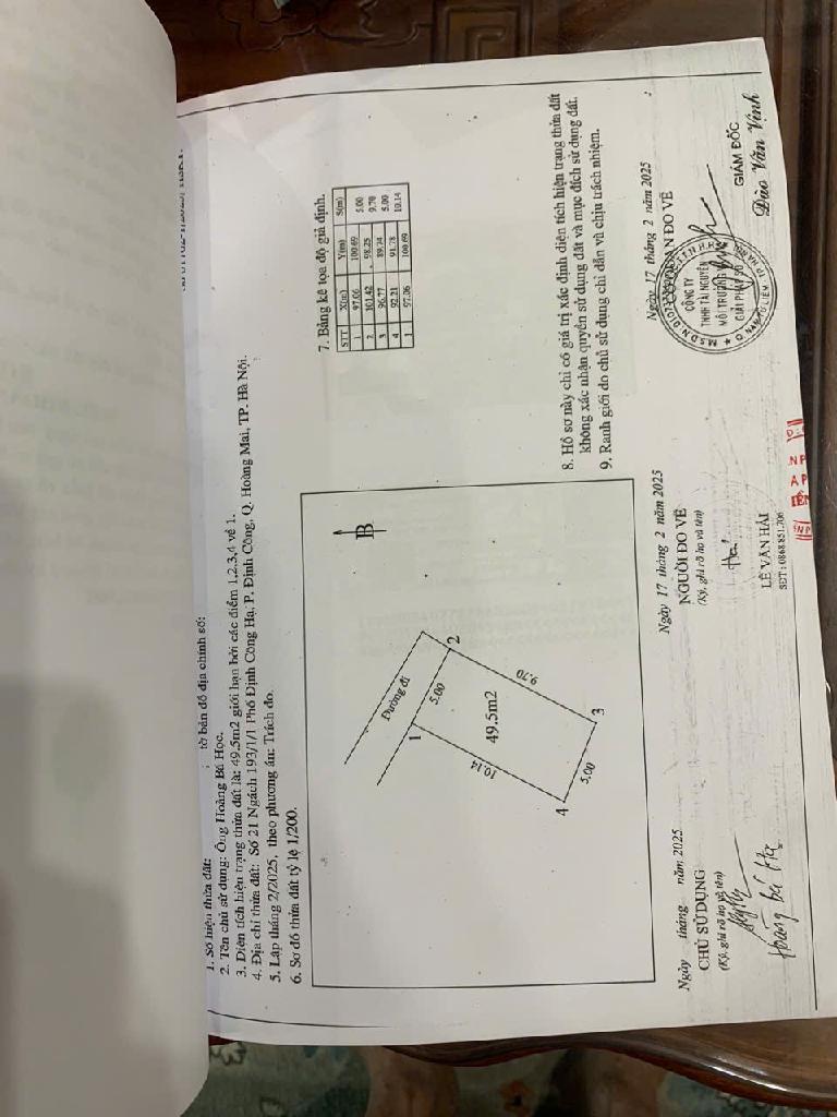 Bán nhà Định Công Hạ - diện tích 50m2 2 tầng - Nhà mới xây mặt tiền rộng - giá 2,55 tỷ