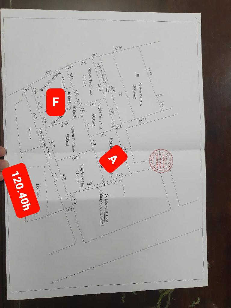 Bán nhà Hoàng Mai - diện tích 109.8m2 1 tầng - Ngõ 120 Hoàng Mai - giá 16,5 tỷ