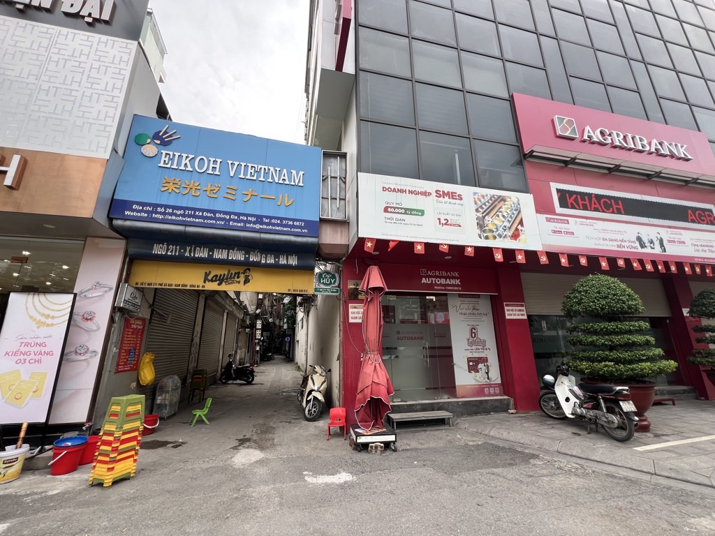 Bán nhà Xã Đàn - diện tích 23,3m2 5 tầng - Lô góc, 2 mặt thoáng - giá 13,2 tỷ