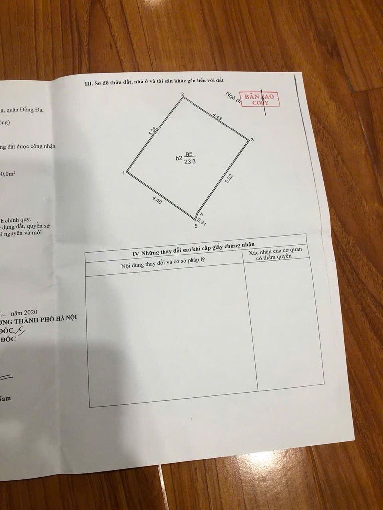 Bán nhà Xã Đàn - diện tích 23,3m2 5 tầng - Lô góc, 2 mặt thoáng - giá 13,2 tỷ