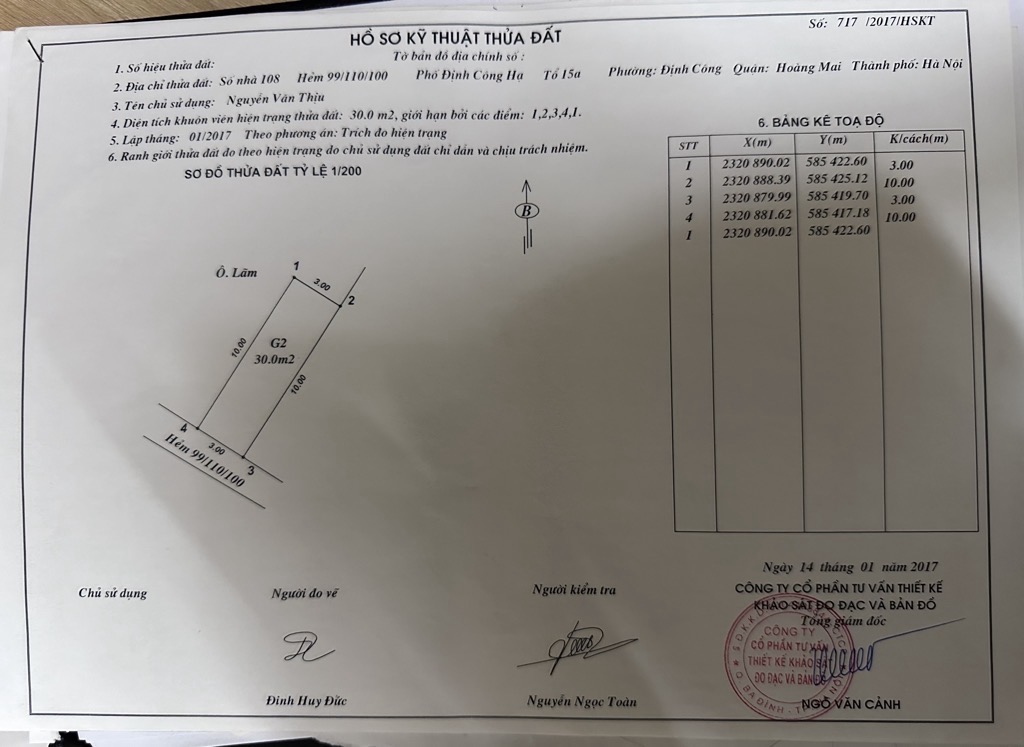 Bán nhà Trần Hoà - diện tích 30m2 3 tầng - NGÕ THÔNG Ô TÔ KINH DOANH - giá 1,9 tỷ