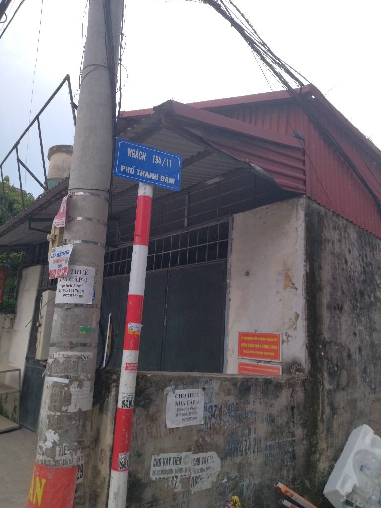 Bán nhà Thanh Đàm - diện tích 31.6m2 5 tầng - Lô Góc - giá 7,5 tỷ