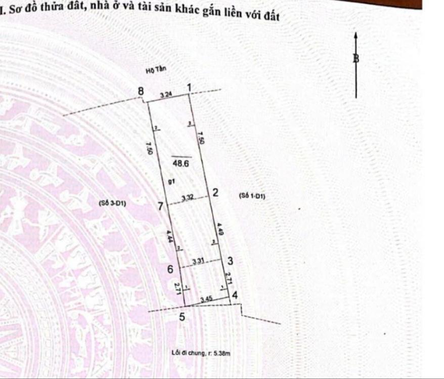 Bán nhà Lò Đúc - diện tích 48.6m2 3 tầng - Ô Tô - giá 10,0 tỷ