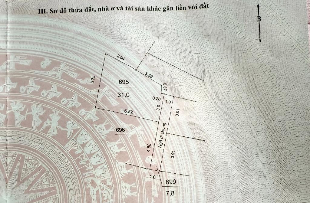 Bán nhà Đông Thiên - diện tích 31m2 5 tầng - Lô góc, gần phố - giá 7,5 tỷ