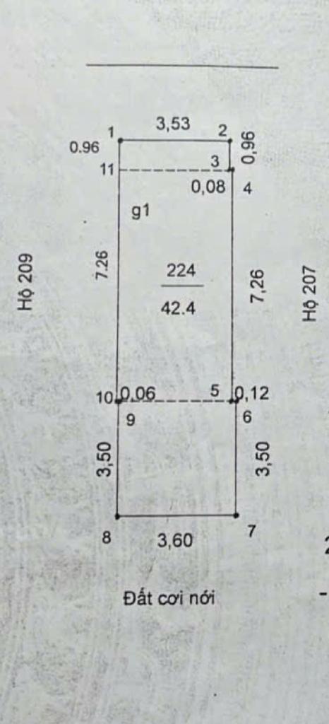 Bán nhà Tân Mai - diện tích 42.4m2 3 tầng - Phân lô ngõ thông - giá 10,7 tỷ