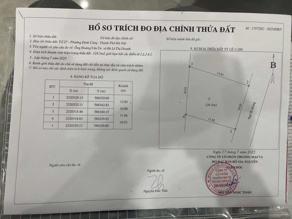 Bán nhà Đầu Đền - diện tích 64m2 1 tầng - Nhà C4, giá 3 tỷ