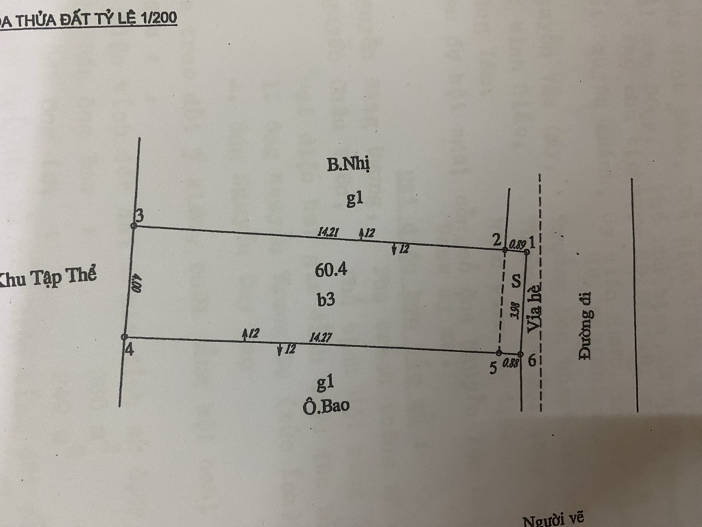 Bán nhà Nguyễn Chính - diện tích 60.4m2 3 tầng - Mặt đường ô tô tránh - giá 15,8 tỷ