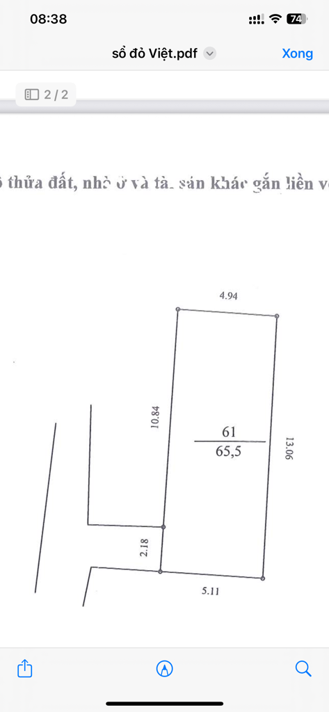 Bán nhà Nguyễn Đức Cảnh - diện tích 65.5m2 3 tầng - cực đẹp - giá 13,5 tỷ