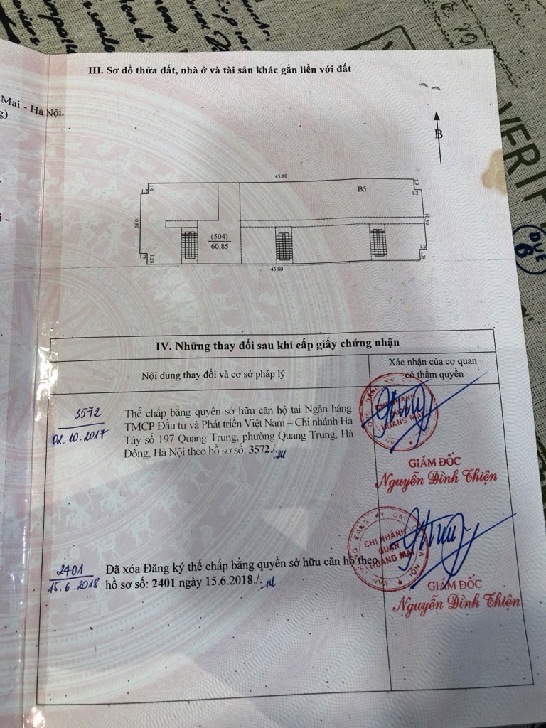 Bán nhà Giải Phóng - diện tích 60.8m2 1 tầng - Căn hộ đẹp cho thuê - giá 4,8 tỷ