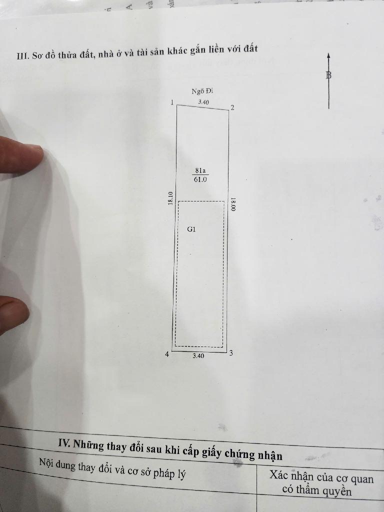 Bán nhà Khương Đình - diện tích 61m2 5 tầng - ô tô tránh - giá 17,5 tỷ