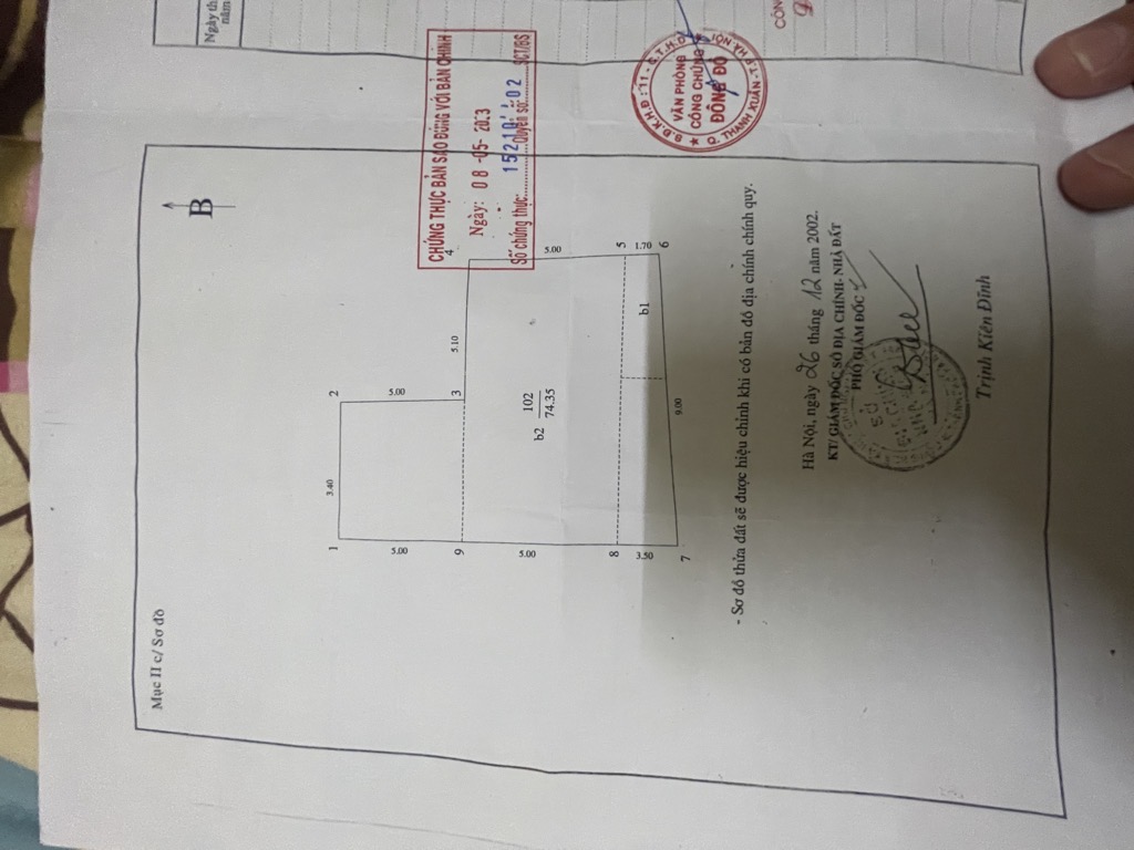 Bán nhà Nguyễn Trãi - diện tích 75m2 2 tầng - Lô đất đẹp nở hậu - giá 16,3 tỷ