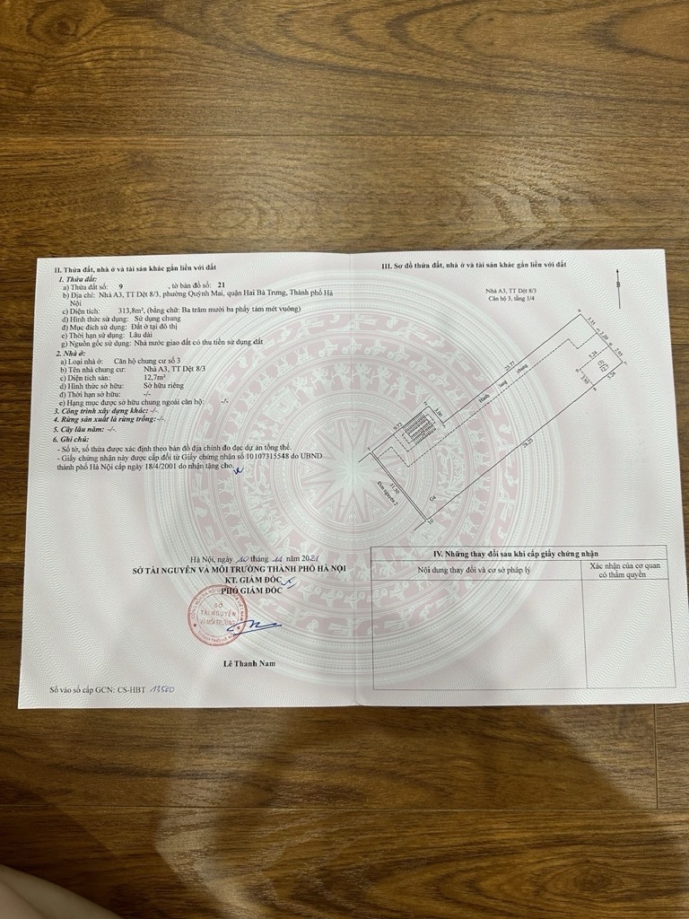 Bán nhà 8/3 - diện tích 78m2 1 tầng - Mặt phố kinh doanh tấp nập - giá 6,25 tỷ