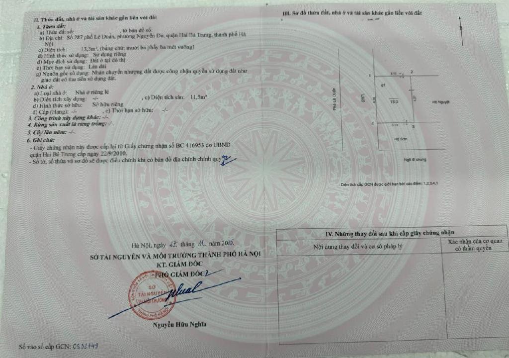 Bán nhà Lê Duẩn - diện tích 14m2 3 tầng - MẶT PHỐ KINH DOANH - giá 5,7 tỷ