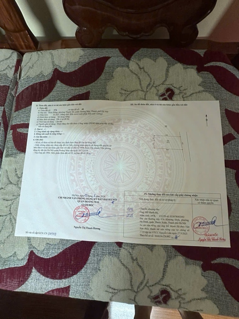 Bán nhà Thanh Đàm - diện tích 53,5m2 6 tầng - lô góc 3 mặt thoáng - giá 13,8 tỷ