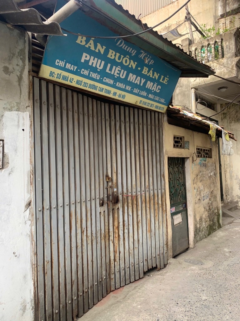 Bán nhà Đường Lĩnh Nam - diện tích 31,7m2 1 tầng - giá 8 tỷ