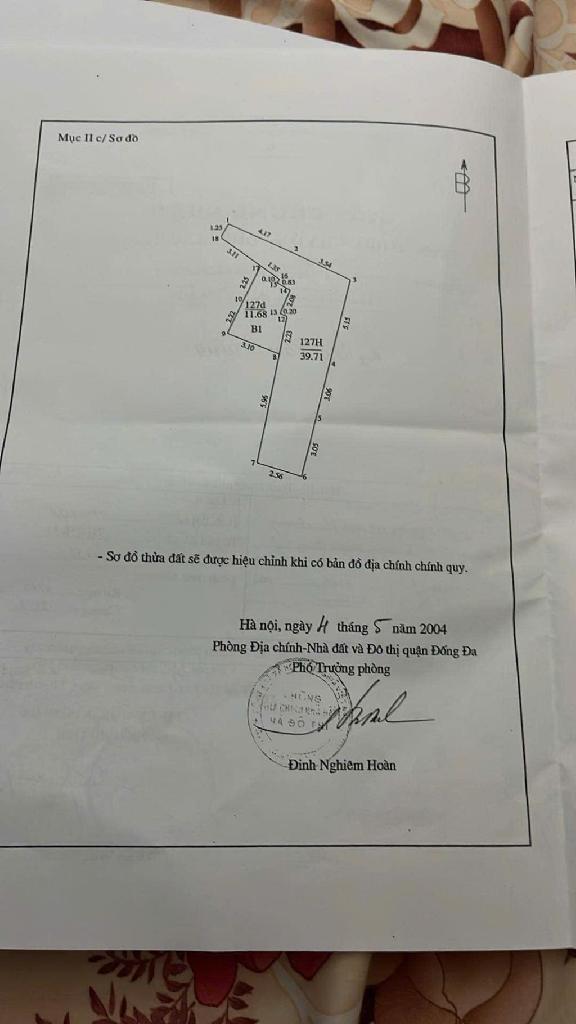 Bán nhà Văn Chương - diện tích 12m2 4 tầng - gần ô tô - giá 3,9 tỷ