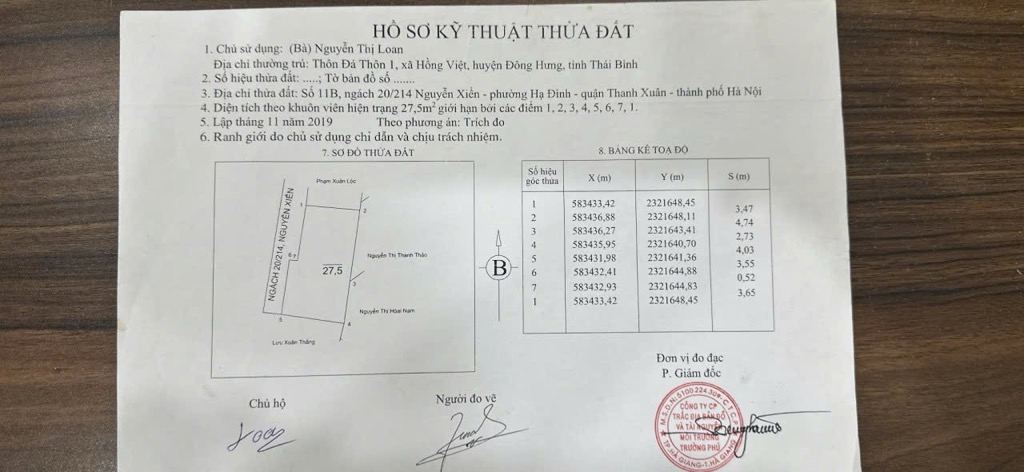 Bán nhà Nguyễn Xiển - diện tích 27.5m2 2 tầng - Nhà đẹp hiếm có - giá 2,1 tỷ